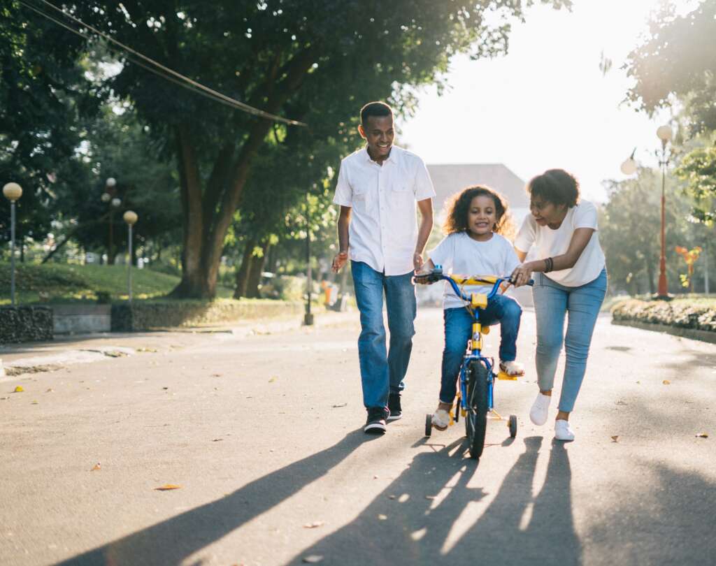 Family Bike Riding