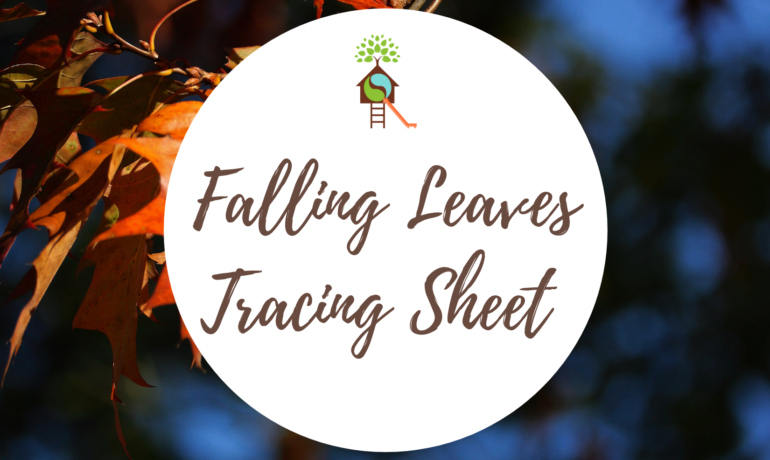Falling Leaves Tracing Practice