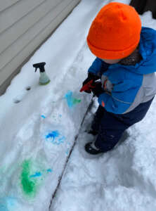 Snow Spray Paint